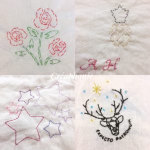 Broderie sacs personnalisés