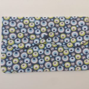 Pochette multi usages ronds bleus